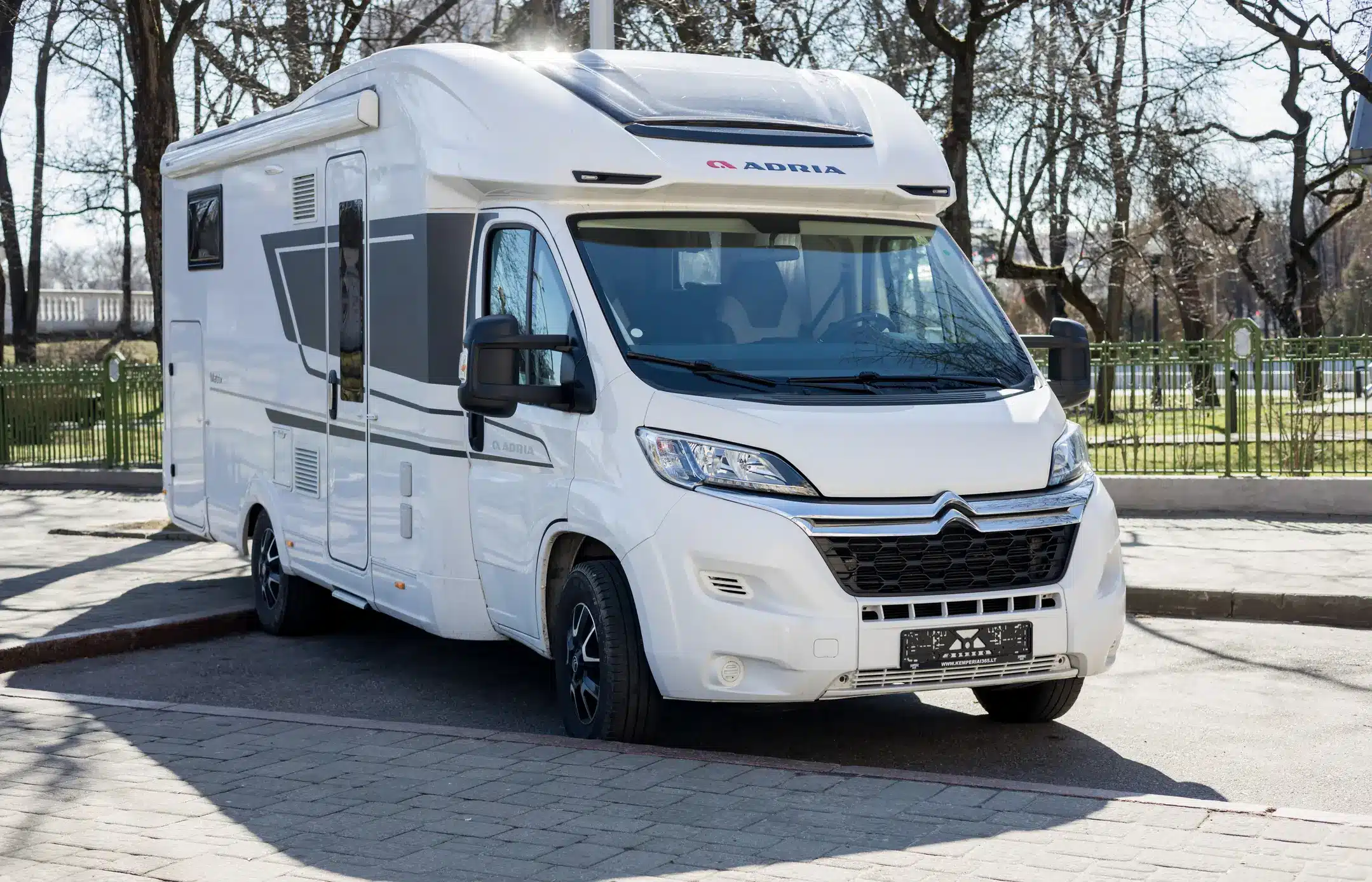 Wohnmobil mit technischem Defekt